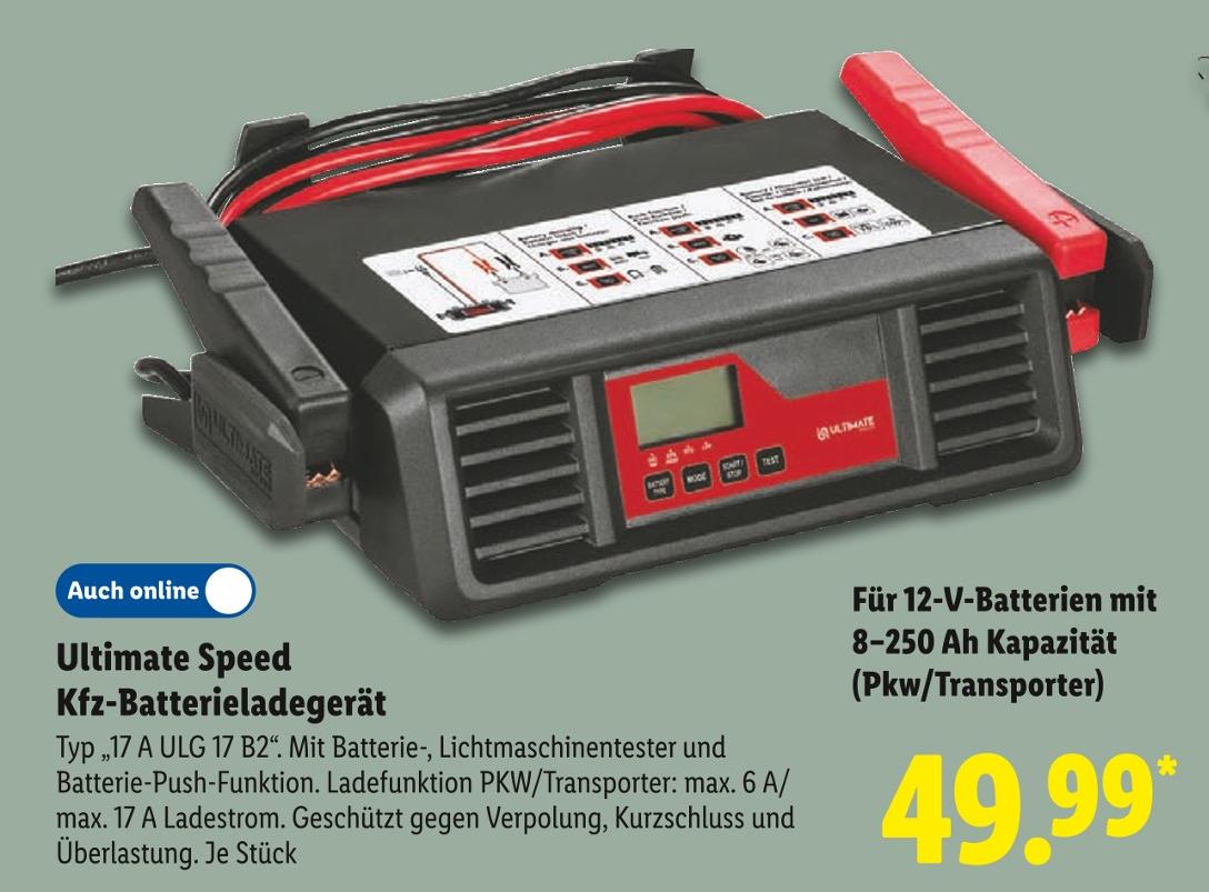 Kfz-Batterieladegerät