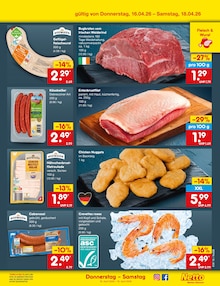 Wurst im Netto Marken-Discount Prospekt "Aktuelle Angebote" mit 70 Seiten (Leverkusen)