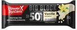 Big Block Proteinriegel im Angebot bei Rossmann in Fürth Big Block Proteinriegel Angebote von Power System bei Rossmann Fürth für 2,49 €