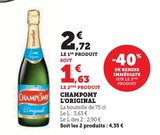 L'Original - Champomy dans le catalogue U Express