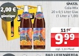 Cola-Mix Angebote von SPATZL bei Getränke Quelle WVG Halberstadt für 9,99 €
