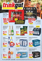 Aktueller Trinkgut Prospekt mit Bier, "Aktuelle Angebote", Seite 1
