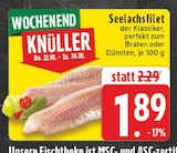 Seelachsfilet im Angebot bei E center in Oberhausen Seelachsfilet Angebote bei E center Oberhausen für 1,89 €