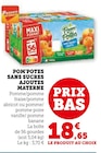 Pom'Potes Sans Sucres Ajoutés - Materne en promo chez U Express Pom'Potes Sans Sucres Ajoutés - Materne dans le catalogue U Express