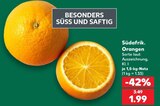 Kaufland Herzberg - Orangen Angebot im Prospekt Orangen bei Kaufland im Herzberg Prospekt für 1,99 €