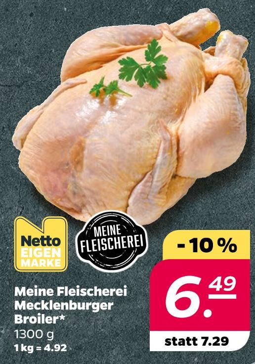 Meine Fleischerei Mecklenburger Broiler