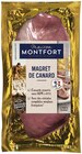 Magret de canard cru - MAISON MONTFORT en promo chez Intermarché Hyper Cagnes-sur-Mer à 15,49 €
