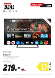 Fernseher im MediaMarkt Saturn Prospekt Fernseher im MediaMarkt Saturn Prospekt 0% Finanzierung auf S. 4