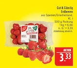 Erdbeeren im Angebot bei Marktkauf in Leipzig Erdbeeren Angebote von Gut & Günstig bei Marktkauf Leipzig für 3,33 €
