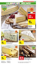 Promos Brie De Meaux dans le catalogue "LE MOIS À VOS MARQUES, PRÊTS, PARTEZ !" de Carrefour Market à la page 39
