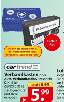 Cartrend Verbandkasten