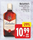 Scotch Whisky von Ballantine's für 10,99 € bei EDEKA im Angebot Scotch Whisky von Ballantine's im aktuellen EDEKA Prospekt