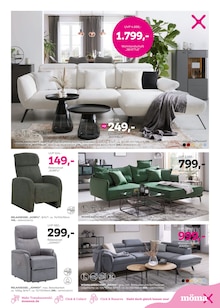 Relaxsessel im mömax Prospekt "PINK SHOPPING WEEKS" mit 16 Seiten (Heilbronn)