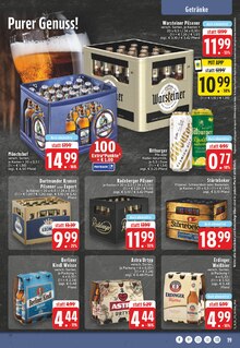 Bier im aktuellen EDEKA Prospekt (Wuppertal) Bier im EDEKA Prospekt "Aktuelle Angebote" mit 24 Seiten (Wuppertal)