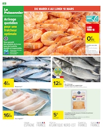 Offre Crevettes surgelées dans le catalogue Carrefour du moment à la page 22