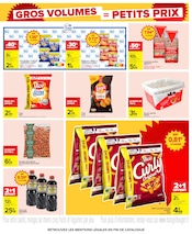 Promos Fruits Secs dans le catalogue "GROS VOLUMES = PETITS PRIX" de Carrefour Fruits Secs en promo dans le catalogue Carrefour à la page 33