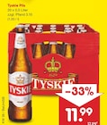 Pils von Tyskie für 11,99 € bei Netto Marken-Discount im Angebot Pils von Tyskie im aktuellen Netto Marken-Discount Prospekt