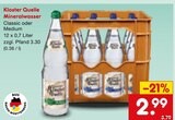Aktuelle Wasser Angebote bei Netto Marken-Discount in Stuttgart Aktuelles Mineralwasser Angebot bei Netto Marken-Discount in Stuttgart ab 2,99 €