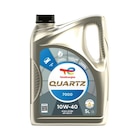 TotalEnergies Quartz 7000 10W-40, Huile moteur essence et Diesel, 5 Litres - TOTAL en promo chez Carter-Cash Pau à 26,90 €