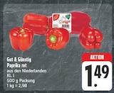 Aktuelle Paprika Angebote bei EDEKA in Nürnberg Aktuelles Paprika rot Angebot bei EDEKA in Nürnberg ab 1,49 €