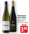 Rheinhessen Erben Weine bei EDEKA im Prospekt "" für 3,49 €