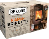 Kaminbriketts im Angebot bei EDEKA in Rostock Kaminbriketts Angebote von Rekord bei EDEKA Rostock für 3,99 €