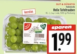 Helle Tafeltrauben bei EDEKA im Lollar Prospekt für 1,99 €