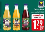 Saft im EDEKA Prospekt Saft von Gut & Günstig Herzstücke im aktuellen EDEKA Prospekt für 1,29 €