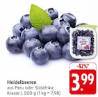 E center Lautertal - Heidelbeeren Angebot im Prospekt Heidelbeeren bei E center im Lautertal Prospekt für 3,99 €