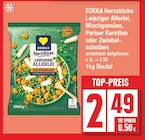 Herzstücke Leipziger Allerlei, Mischgemüse, Pariser Karotten oder Zwiebelscheiben von EDEKA im aktuellen EDEKA Prospekt