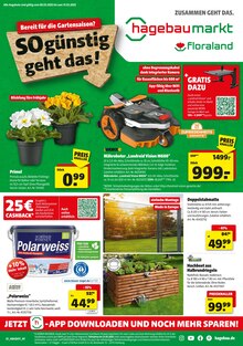 Aktueller Hagebaumarkt Prospekt "Bereit für die Gartensaison? SO günstig geht das!" Seite 1 von 24 Seiten