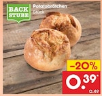 Potatobrötchen Angebote von BACKSTUBE bei Netto Marken-Discount Osnabrück für 0,39 €