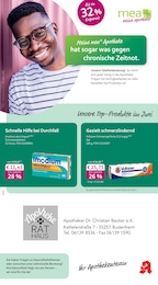 mea - meine apotheke Prospekt für Wiesbaden mit 4 Seiten mea - meine apotheke Prospekt für Wiesbaden: "Unsere Juni-Angebote", 4 Seiten, 01.06.2026 - 30.06.2026