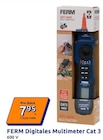 Digitales Multimeter Cat 3 von FERM für 7,95 € bei Action im Angebot Digitales Multimeter Cat 3 von FERM im aktuellen Action Prospekt