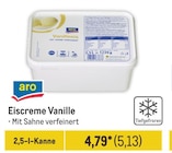 Eiscreme Vanille Angebote von aro bei Metro Kirchheim für 5,13 €