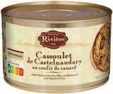 Cassoulet de Castelnaudary au confit de canard - MAISON RIVIÈRE en promo chez Intermarché Avignon à 7,20 €