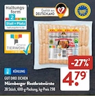 Nürnberger Rostbratwürste im ALDI SÜD Prospekt Nürnberger Rostbratwürste von Gut Drei Eichen im aktuellen ALDI SÜD Prospekt für 4,79 €