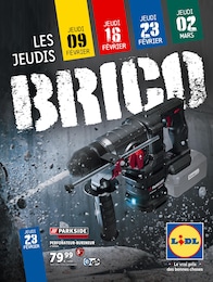 Lidl Catalogue "Les jeudis brico", 1 page, Caen,  09/02/2023 - 08/03/2023