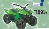 Quad kfx90 12 v lithium vert - KAWASAKI en promo chez JouéClub Grenoble à 199,99 €