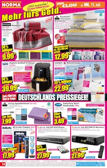 Fernseher im Norma Prospekt "Mehr fürs Geld" mit 18 Seiten (Landau (Pfalz))