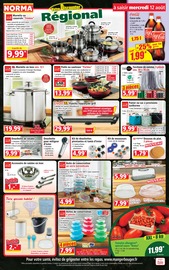 Promos Vaisselle dans le catalogue "Votre Discounter Régional" de Norma Vaisselle en promo dans le catalogue Norma à la page 1