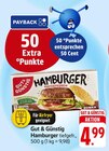 Hamburger tiefgefr., 500 g bei EDEKA im Wiernsheim Prospekt für 4,99 €