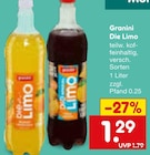 Die Limo Angebote von Granini bei Netto Marken-Discount Reutlingen für 1,29 €