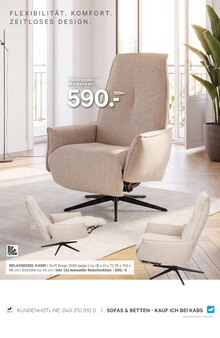 Relaxsessel im aktuellen Kabs Prospekt (Osnabrück) Relaxsessel im Kabs Prospekt "ALT GEGEN NEU!" mit 40 Seiten (Osnabrück)