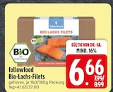 Bio-Lachs-Filets im Angebot bei EDEKA in Kempten Bio-Lachs-Filets Angebote von followfood bei EDEKA Kempten für 6,66 €