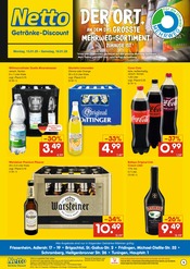 Aktueller Netto Marken-Discount Prospekt mit Cola, "DER ORT, AN DEM DU IMMER AUSGEZEICHNETE PREISE FINDEST.", Seite 1