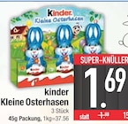 Kleine Osterhasen von kinder im aktuellen EDEKA Prospekt für 1,69 €