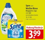 Spee oder Weißer Riese Megaperls, Caps oder Gel bei famila Nordost im Flensburg Prospekt für 3,99 €