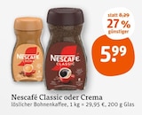 Classic oder Crema Angebote von Nescafé bei tegut Bietigheim-Bissingen für 5,99 €