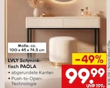 Schminktisch PAOLA Angebote von LVLY bei Netto Marken-Discount Filderstadt für 99,99 €